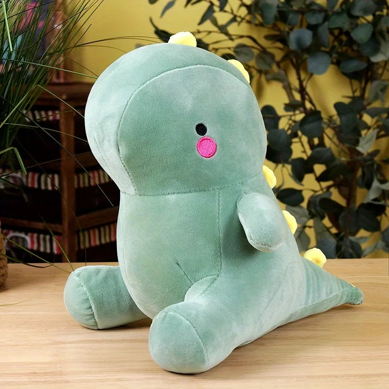 Dinossauro Squishy Ultra Macio (50cm) – Pelúcia de Acolhimento e Alívio da Ansiedade - Zem Kids