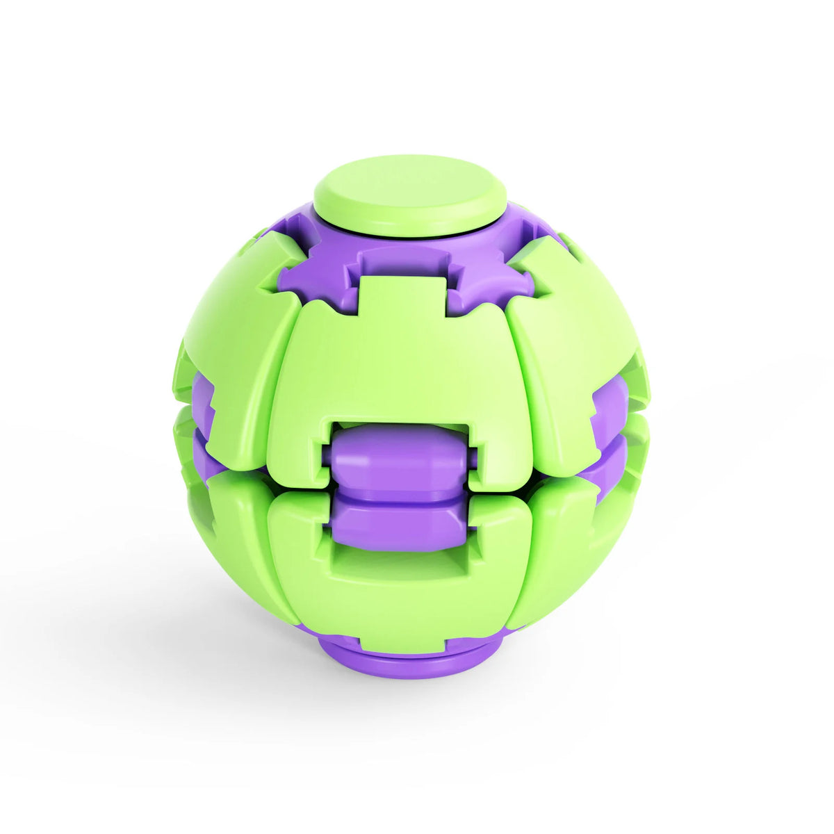 Bola sensorial cinética 3D Gear Ball da Zem Kids, brinquedo antiestresse com espiral para estimular sentidos e aliviar ansiedade