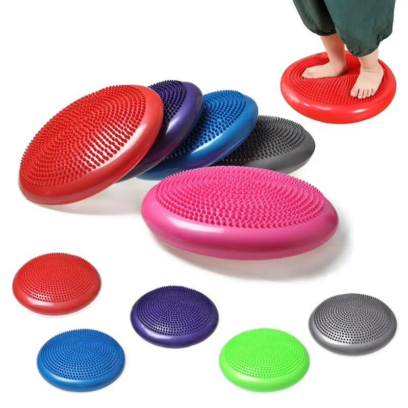 Assento Sensorial de Foco e Equilíbrio – Almofada Inflável Terapêutica para TDAH e Integração Sensorial - Zem Kids
