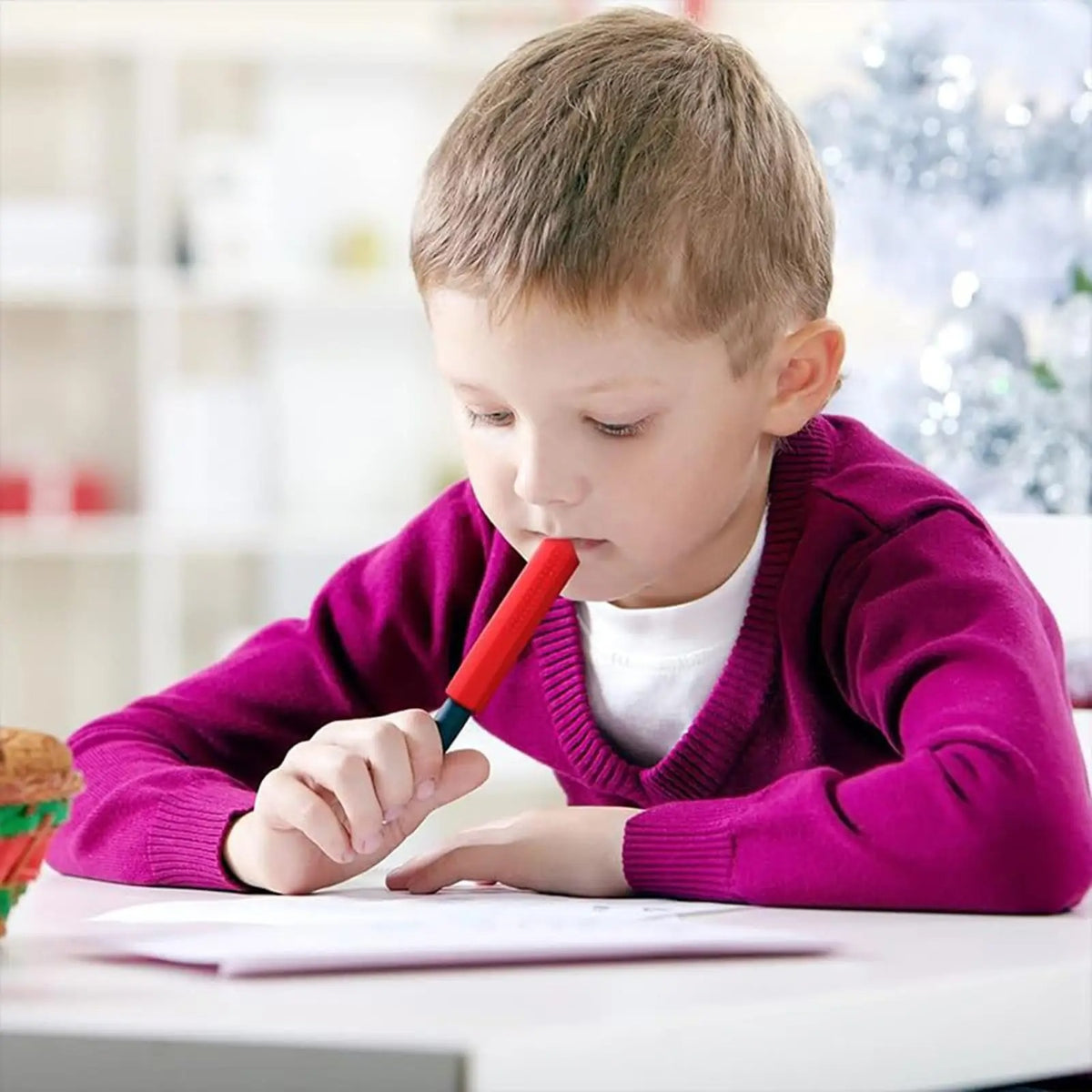 Capas Sensoriais Cristal para Lápis – Kit com 3 Unidades para Foco e Autorregulação - Zem Kids