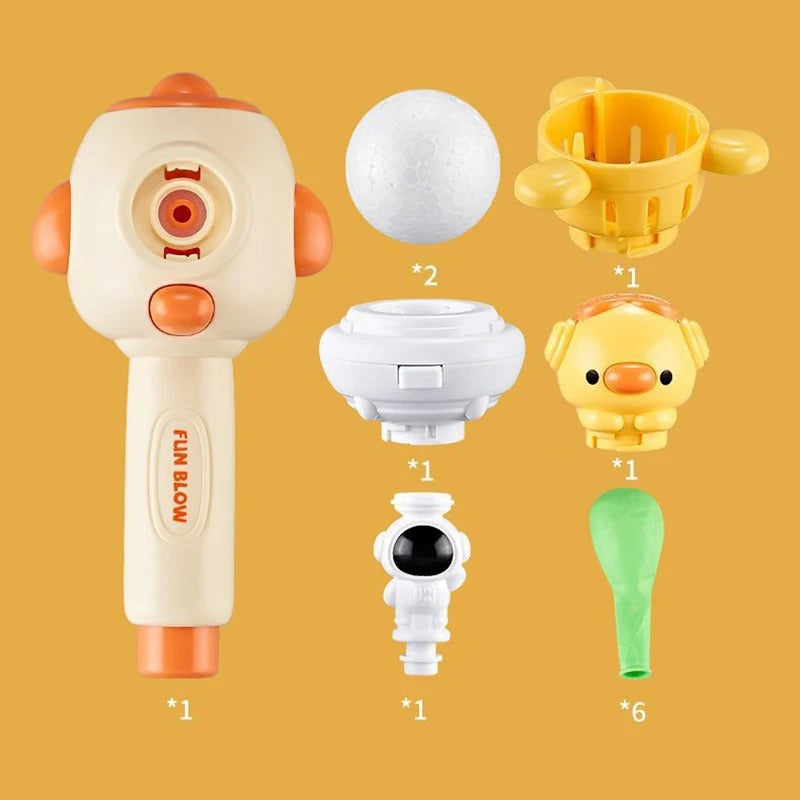 Treinador de Sopro e Fluxo de Ar 3 em 1 – Exercitador Respiratório para Desenvolvimento da Fala - Zem Kids