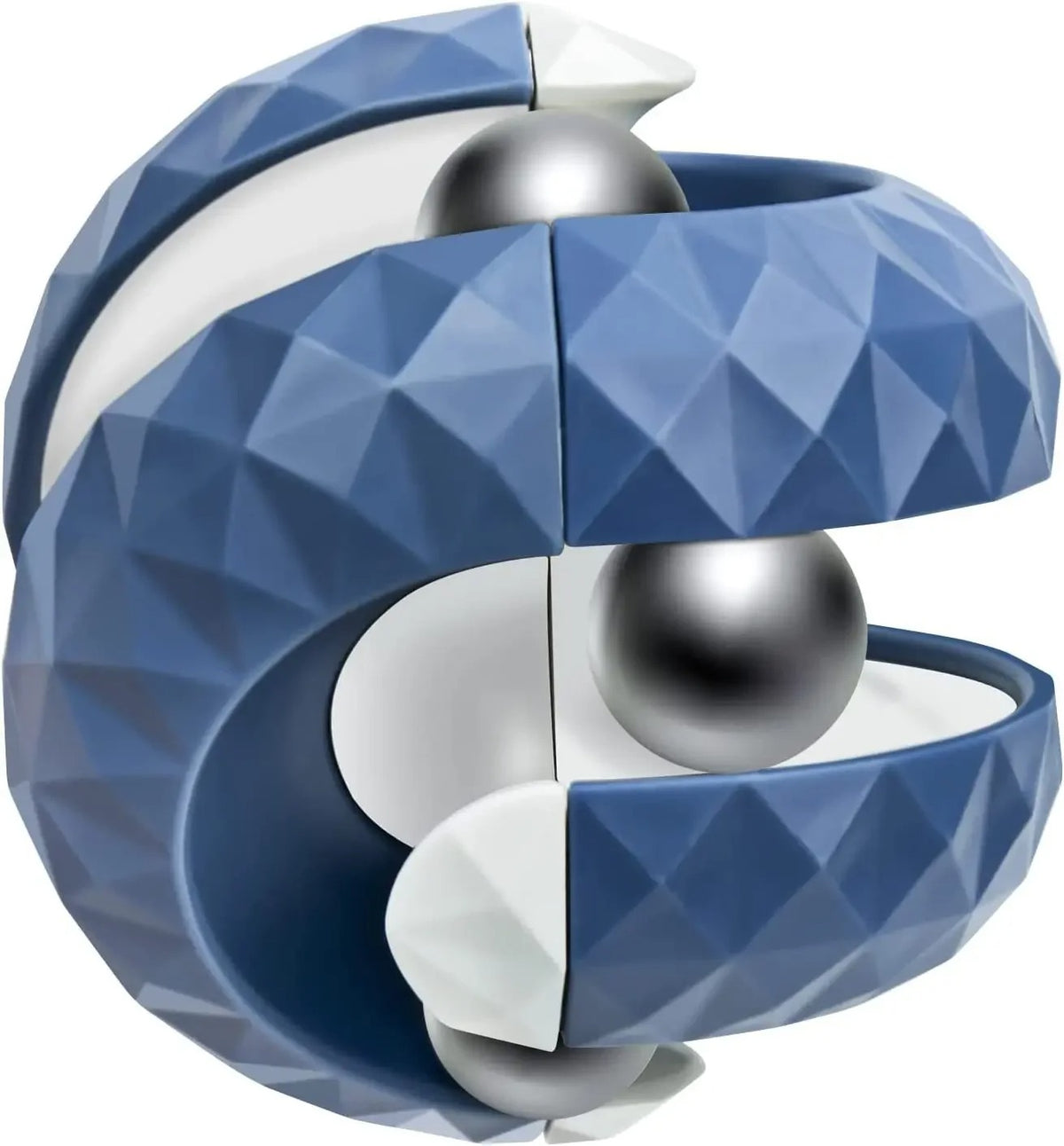 Esfera Orbit: Cubo Mágico de Órbita Zem Kids, brinquedo sensorial anti-estresse com design colorido e compacto para relaxamento.