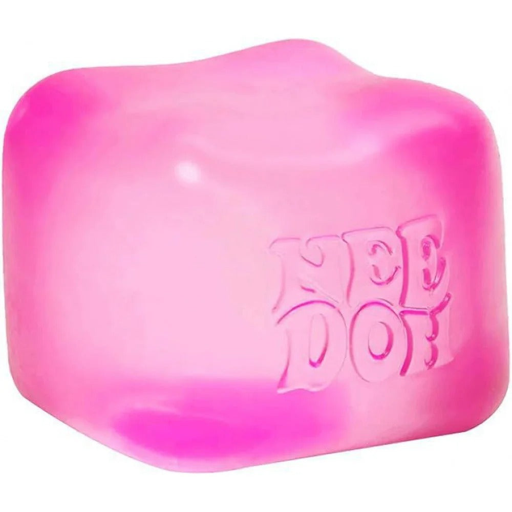 Cubo sensorial Nice Cube da Zem Kids, brinquedo fidget anti-estresse maleável para foco e relaxamento, com cores vibrantes.