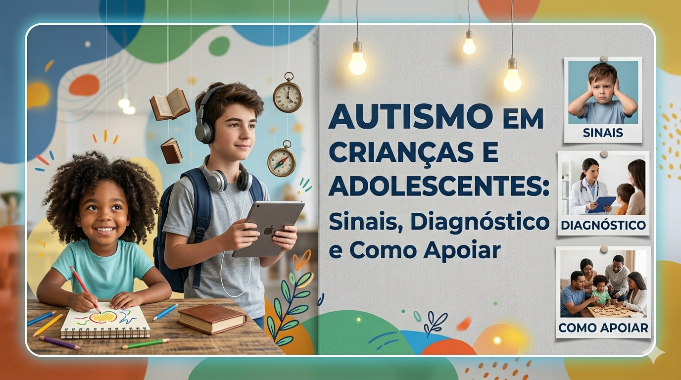 Autismo em Crianças e Adolescentes: Sinais, Diagnóstico e Como Apoiar