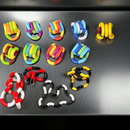 Kit com 3 brinquedos Twist Fidget sensoriais Zem Kids, ideal para concentração e coordenação motora