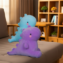 Dinossauro squishy ultra macio de 50cm, brinquedo de pelúcia da Zem Kids, ideal para alívio da ansiedade e conforto.