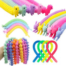 Kit 6 Cordas Elásticas Sensoriais – Alívio de Stress e Autorregulação Tátil - Zem Kids