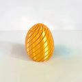 Ovo Articulado Geométrico 3D: Fidget Toy Sensorial e Anti-estresse Silk Gold