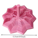 Brinquedo sensorial Estrela Sensorial 3D Hexa-Flow Zem Kids, girador expansível anti-estresse para crianças