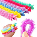 Kit 6 Cordas Elásticas Sensoriais – Alívio de Stress e Autorregulação Tátil - Zem Kids