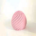 Ovo Articulado Geométrico 3D: Fidget Toy Sensorial e Anti-estresse Silk Gold