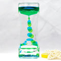 Ampulheta Líquida Sensorial Premium – Cronômetro Visual para Calma e Foco - Zem Kids