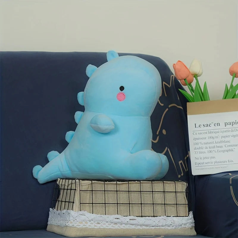 Dinossauro Squishy Ultra Macio (50cm) – Pelúcia de Acolhimento e Alívio da Ansiedade - Zem Kids