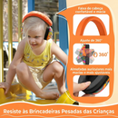 Protetor auditivo infantil Zem Kids, brinquedo sensorial anti-ruído para conforto e proteção sensorial em crianças.