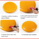 Assento Sensorial de Foco e Equilíbrio – Almofada Inflável Terapêutica para TDAH e Integração Sensorial - Zem Kids