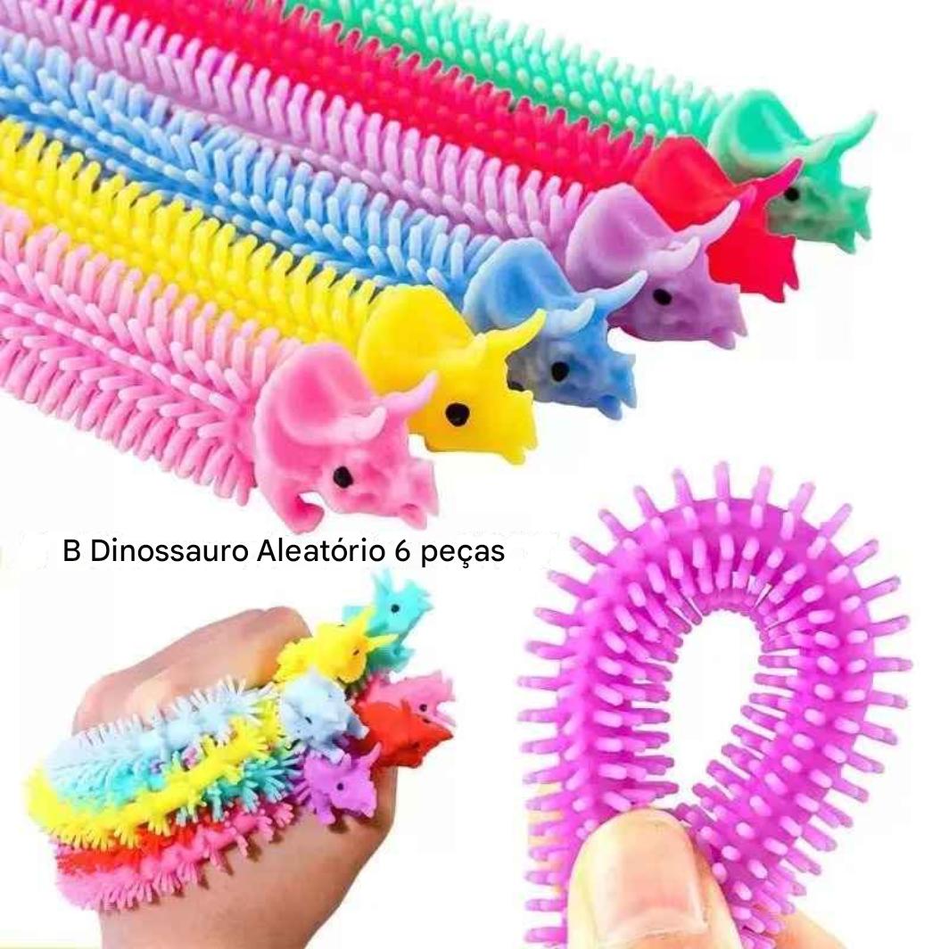 Kit 6 Cordas Elásticas Sensoriais – Alívio de Stress e Autorregulação Tátil - Zem Kids