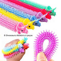 Kit 6 Cordas Elásticas Sensoriais – Alívio de Stress e Autorregulação Tátil - Zem Kids
