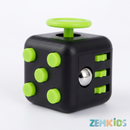 Cubo de regulação sensorial ZemKids, brinquedo antiestresse com cores vibrantes e diferentes texturas para foco e relaxamento.