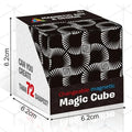 Cubo Mágico Magnético Infinito 3D: Quebra-Cabeça Geométrico e Fidget Toy Anti-estresse