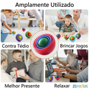 Giroscópio sensorial 3D Zem Kids, brinquedo fidget para alívio de TDAH e ansiedade, esfera de foco em movimento.