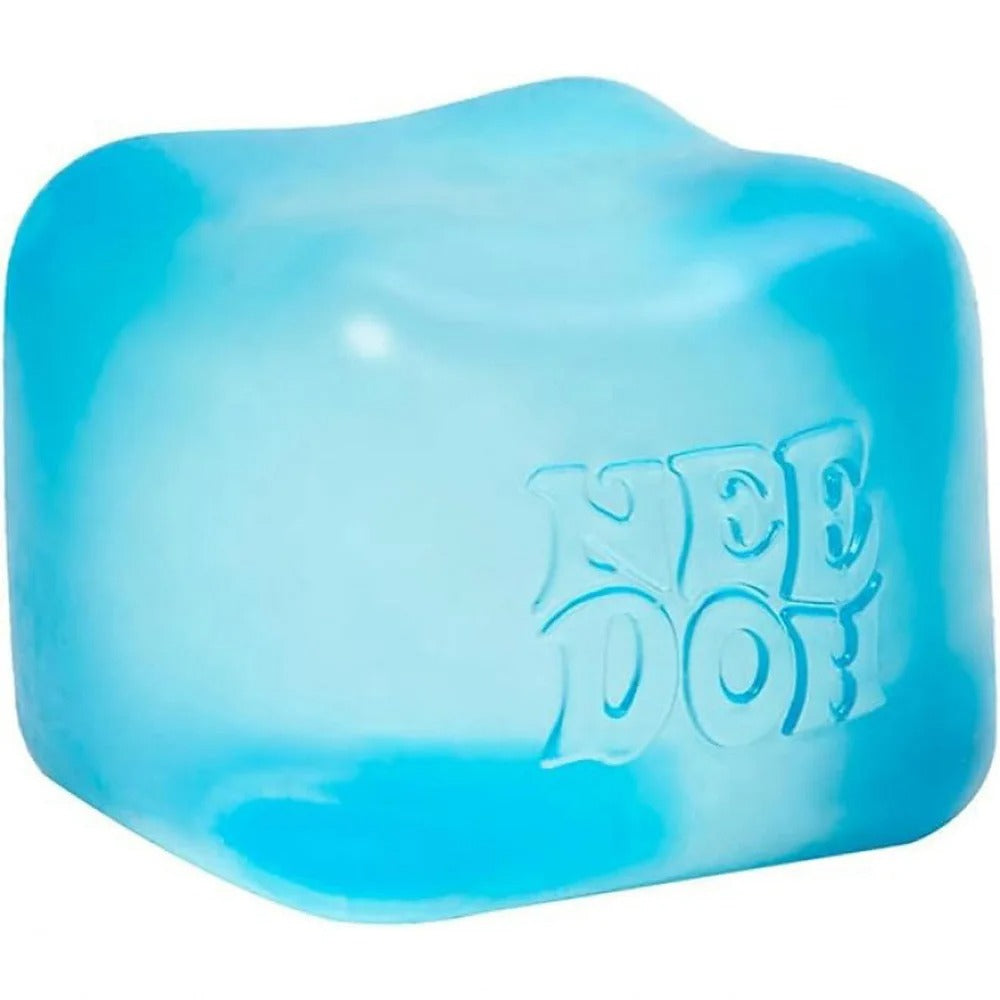 Cubo sensorial Nice Cube da Zem Kids, brinquedo fidget maleável antiestresse para foco e calma, mostrado na imagem.