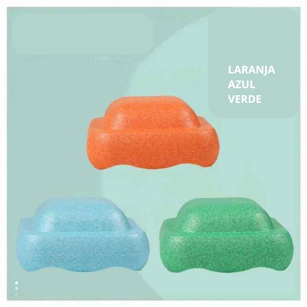 Kit Pedras de Equilíbrio Sensoriais Zem Kids – Kit Aventura e Coordenação (PVC Macio) - Zem Kids