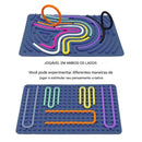 Placa Sensorial SilentFlow – Brinquedo Terapêutico de Silicone para Foco e Calma - Zem Kids