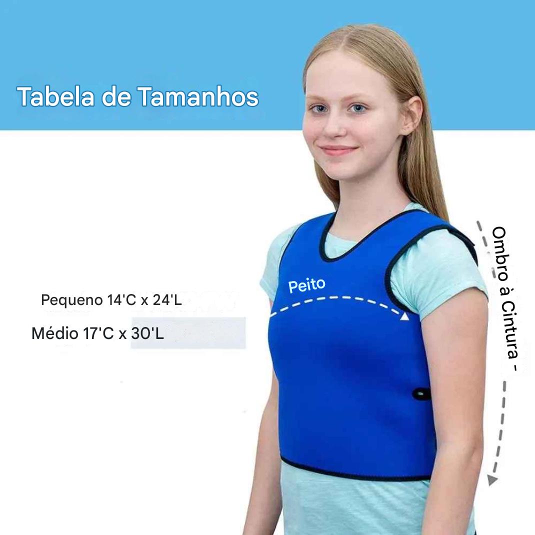 Colete de Compressão Sensorial Zem Kids – Abraço Terapêutico para Foco e Calma (Autismo e TDAH) - Zem Kids