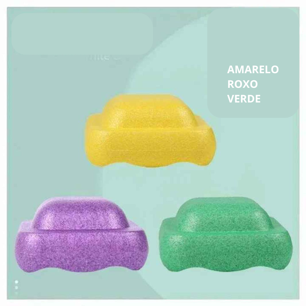 Kit Pedras de Equilíbrio Sensoriais Zem Kids – Kit Aventura e Coordenação (PVC Macio) - Zem Kids